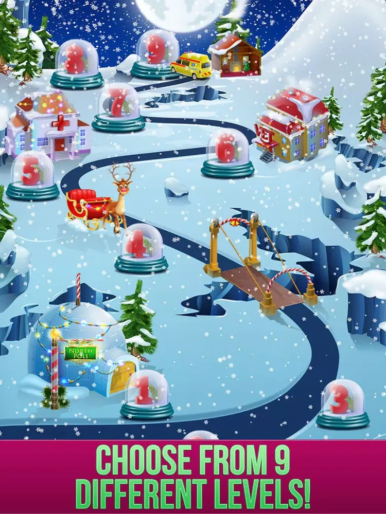 تصاویر Santa Ambulance Rescue - Kids Christmas Games iPad 