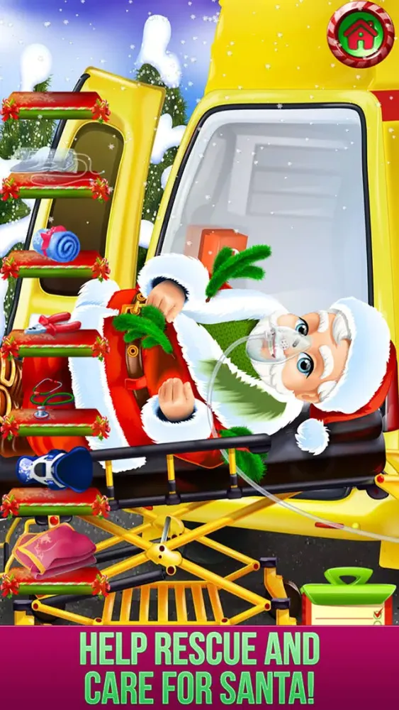 تصاویر Santa Ambulance Rescue - Kids Christmas Games