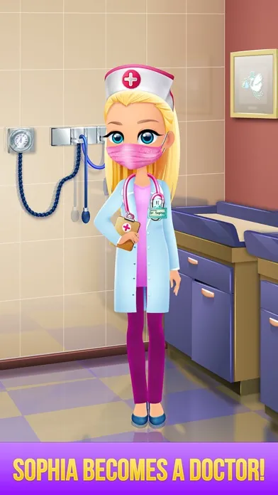 Sophia Grows Up - Makeup, Makeover, Dressup Story スクリーンショット