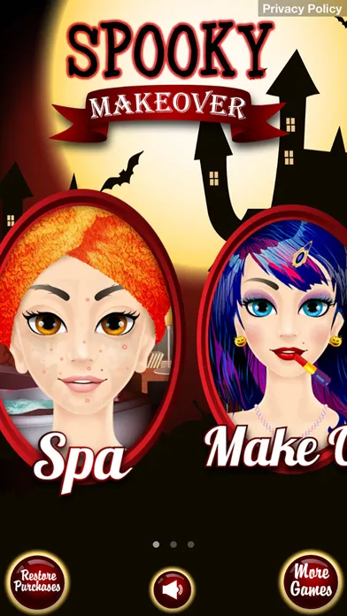 Spooky Makeover - Halloween Makeup & Kids Games應用截圖