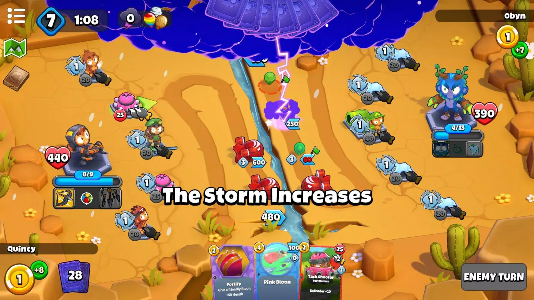 Bloons Card Storm Ekran Görüntüleri
