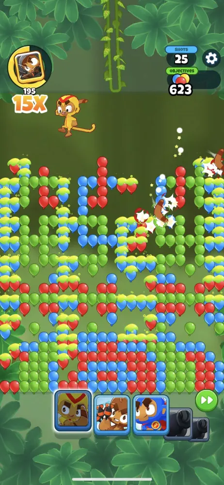Tangkapan layar Bloons Pop!