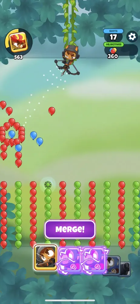 Tangkapan layar Bloons Pop!