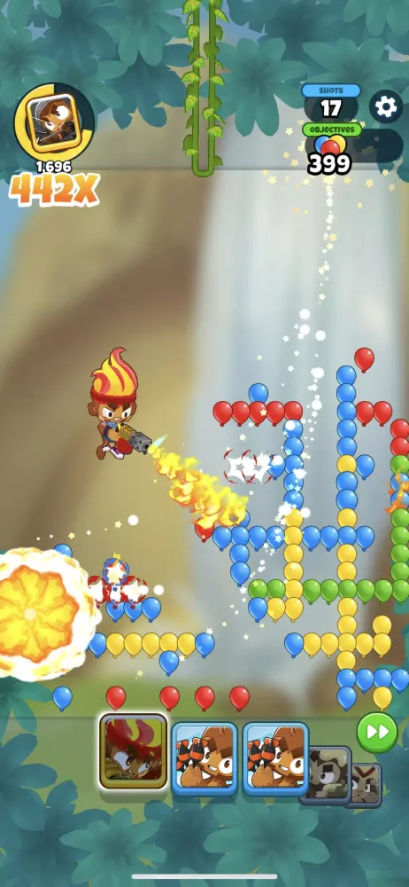 Tangkapan layar Bloons Pop!