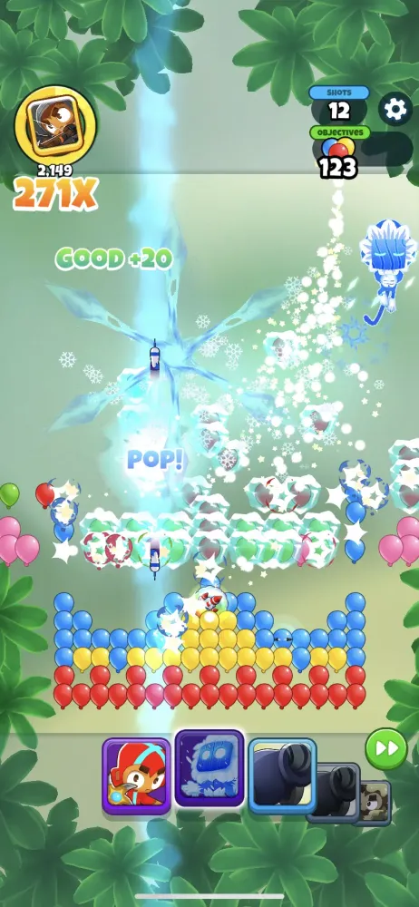 Tangkapan layar Bloons Pop!