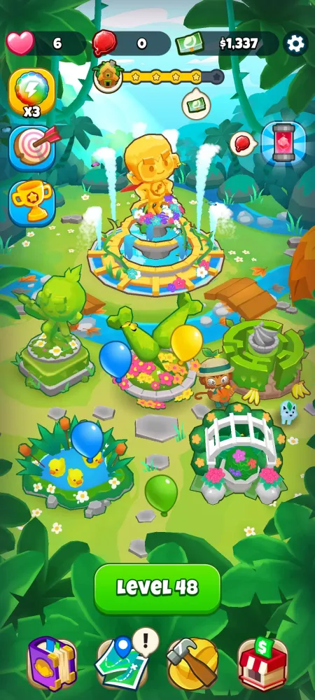 Tangkapan layar Bloons Pop!