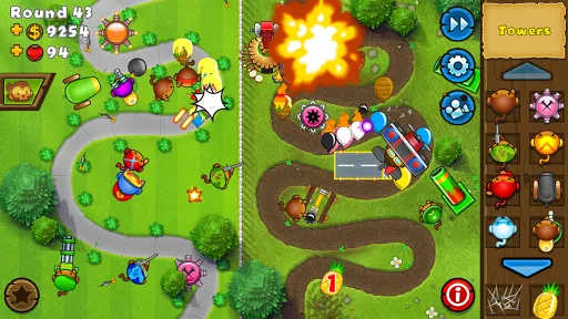 Capturas de pantalla de Bloons TD 5
