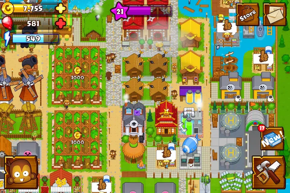 Bloons Monkey City应用截图