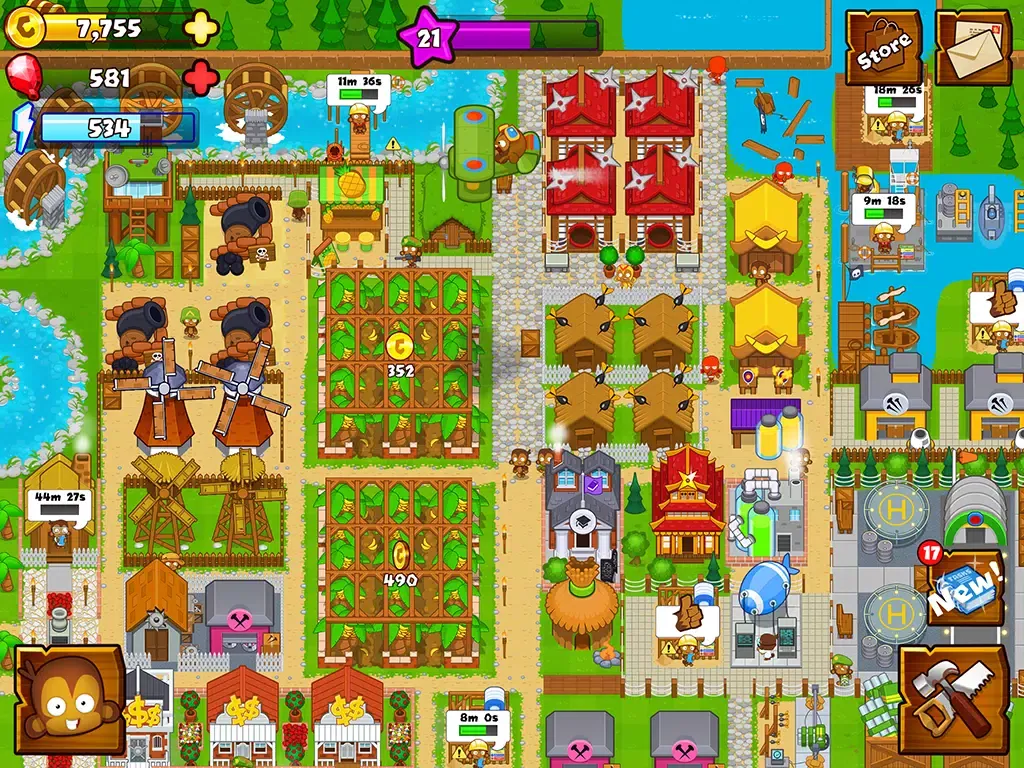 Bloons Monkey City应用截图