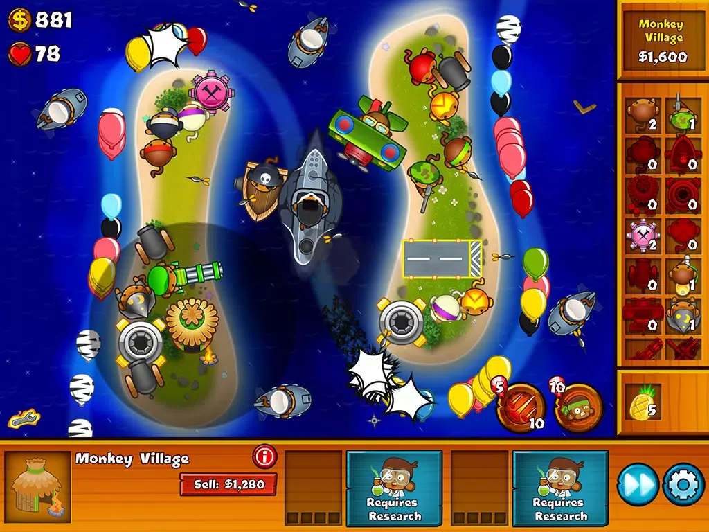 Bloons Monkey City应用截图