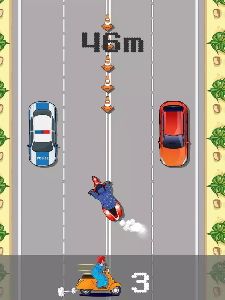 NinjaLead Street Hero iPad 应用截图