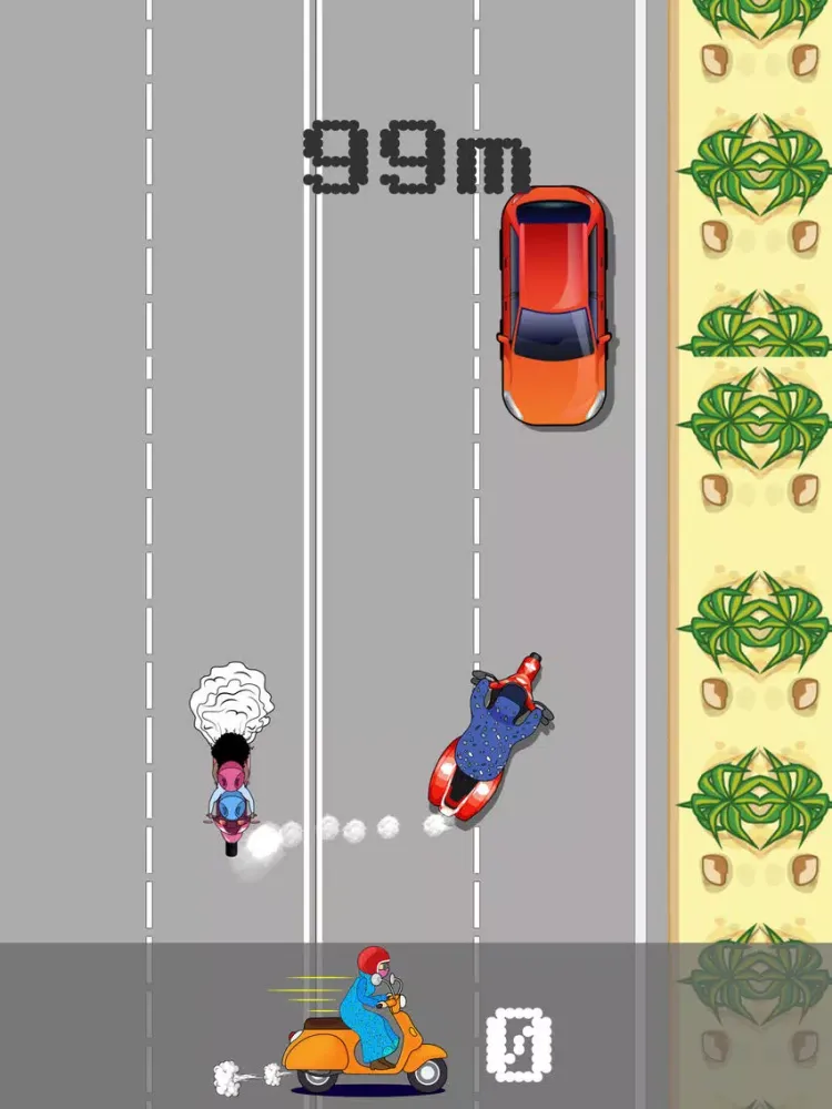 NinjaLead Street Hero iPad 应用截图