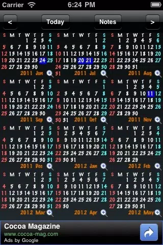 تصاویر 12-Month Calendar