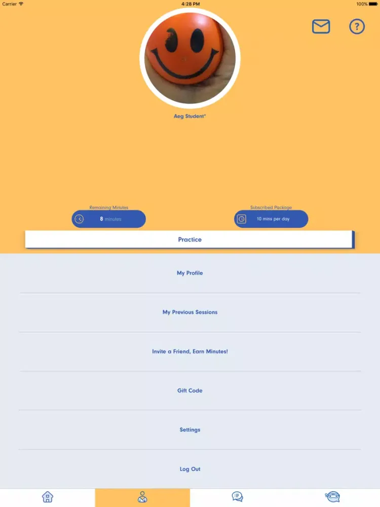 English Ninjas - Live Speaking iPad  Screenshots