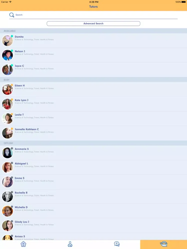 English Ninjas - Live Speaking iPad  Screenshots