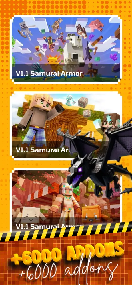 Addons Screenshots