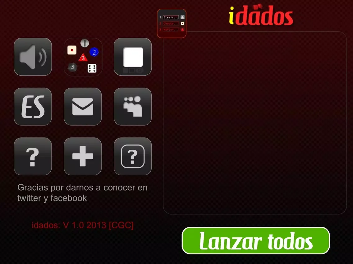 Screenshot di idados Gratis - The most complete dice set for board games iPad 