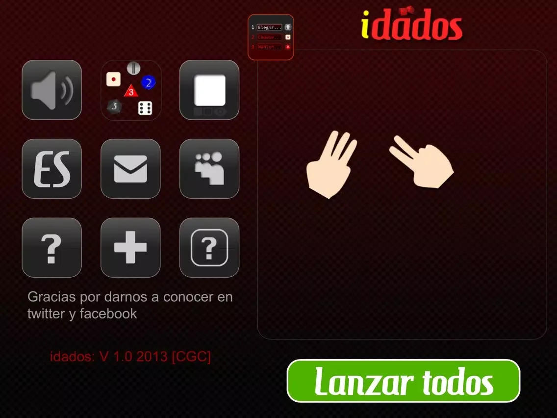 Screenshot di idados Gratis - The most complete dice set for board games iPad 