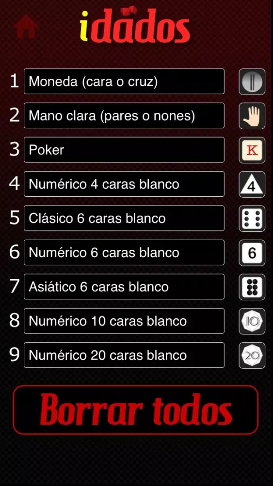 Screenshot di idados Gratis - The most complete dice set for board games