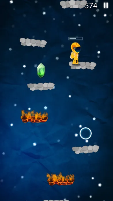 Capturas de tela do Falling!!
