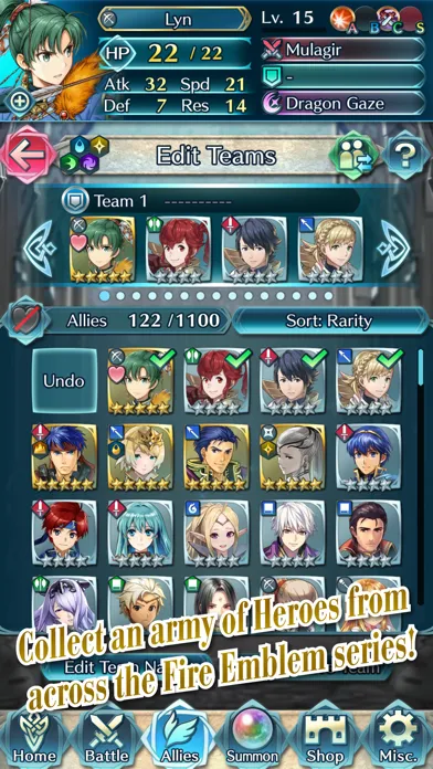 Fire Emblem Heroes স্ক্রিনশট