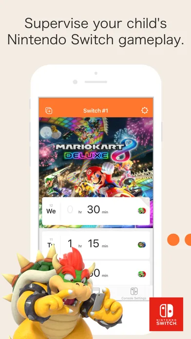 Capturas de tela do Nintendo Switch Parental Cont…