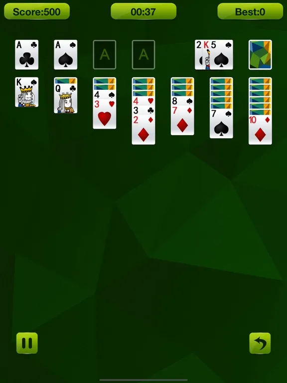 .Solitaire iPad  Screenshots
