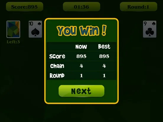 تصاویر .Pyramid Solitaire iPad 