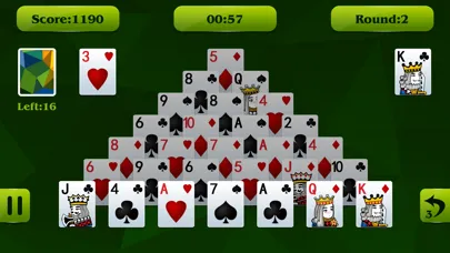 تصاویر .Pyramid Solitaire