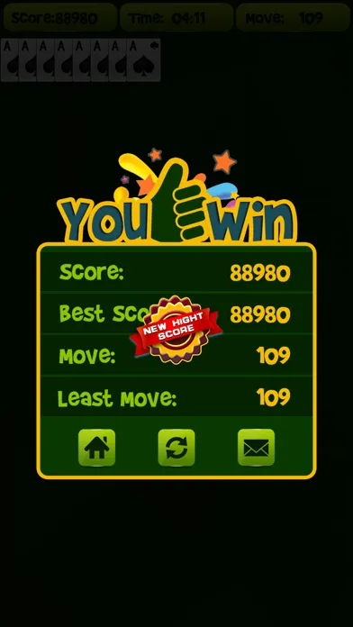 .Spider Solitaire 스크린샷