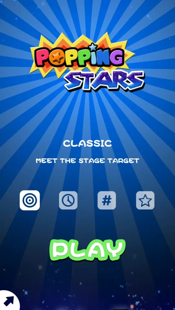 Popping Stars Game Screenshots