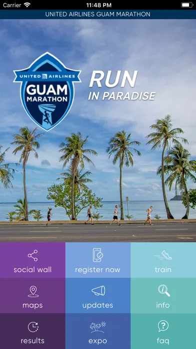 تصاویر United Airlines Guam Marathon
