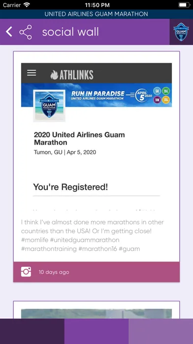 تصاویر United Airlines Guam Marathon