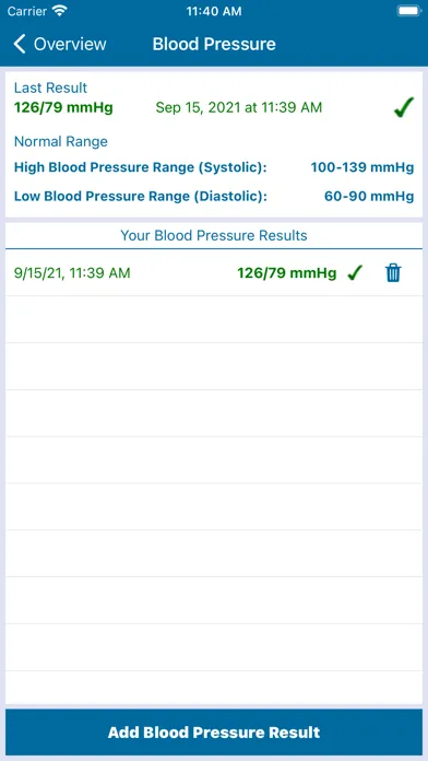Tangkapan layar My Heart: Health Tracking
