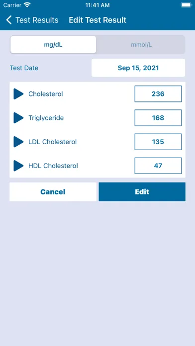 Tangkapan layar My Heart: Health Tracking
