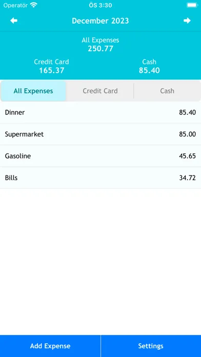 Spendings: Expense Management应用截图