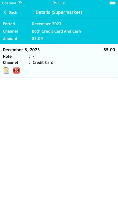 Spendings: Expense Management应用截图