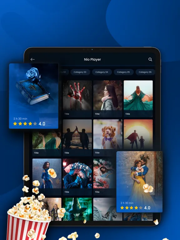 Скриншоты Nio Smart Player iPad 