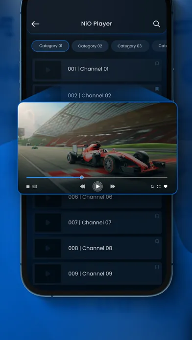 Скриншоты Nio Smart Player