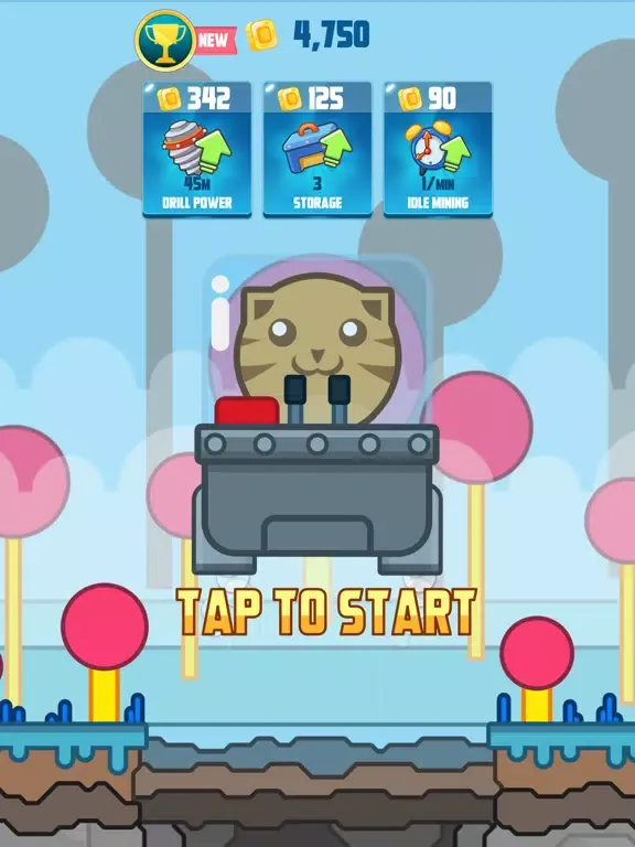 Strange World – Idle Miner iPad  스크린샷