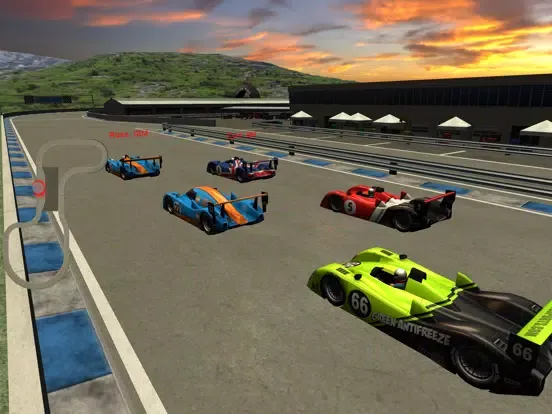Adrenaline Lemans Racing 3D - Extreme Car Racing Challenge Simulators iPad 스크린샷