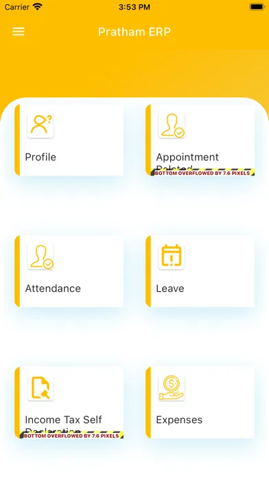 PRATHAM ERP Screenshots