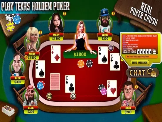 Ảnh chụp màn hình của Real Poker Crush iPad 