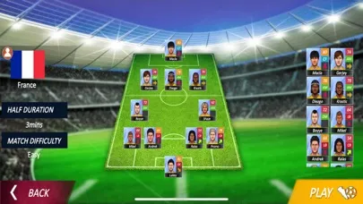 Capturas de tela do Soccer Strike Heros
