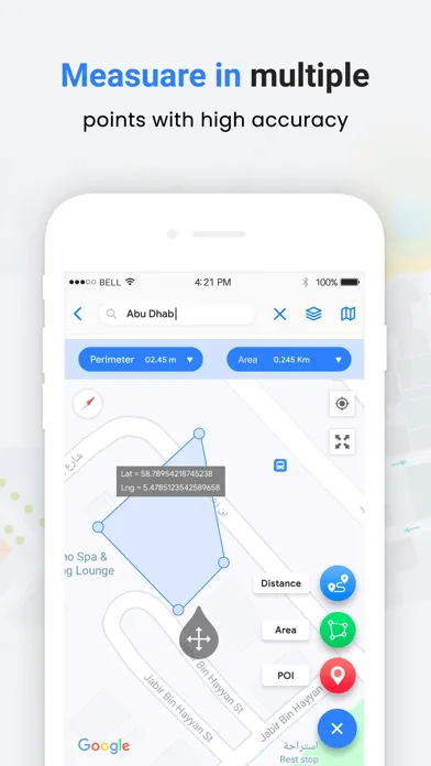 GPS Fields Area measurement Screenshots