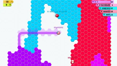Hexa Land.io Arena grid game應用截圖