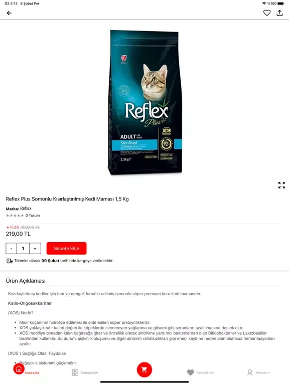 Tangkapan skrin ExpressMama iPad 
