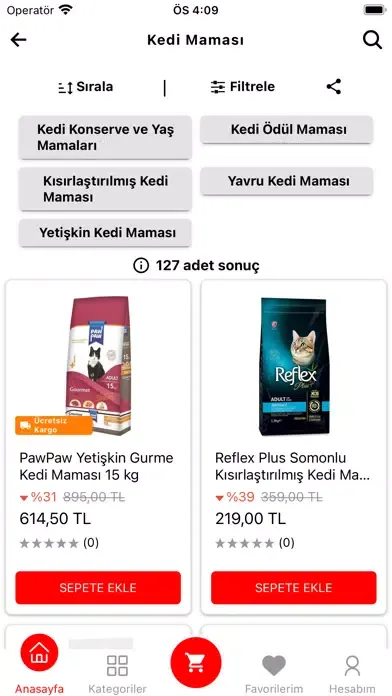 Tangkapan skrin ExpressMama