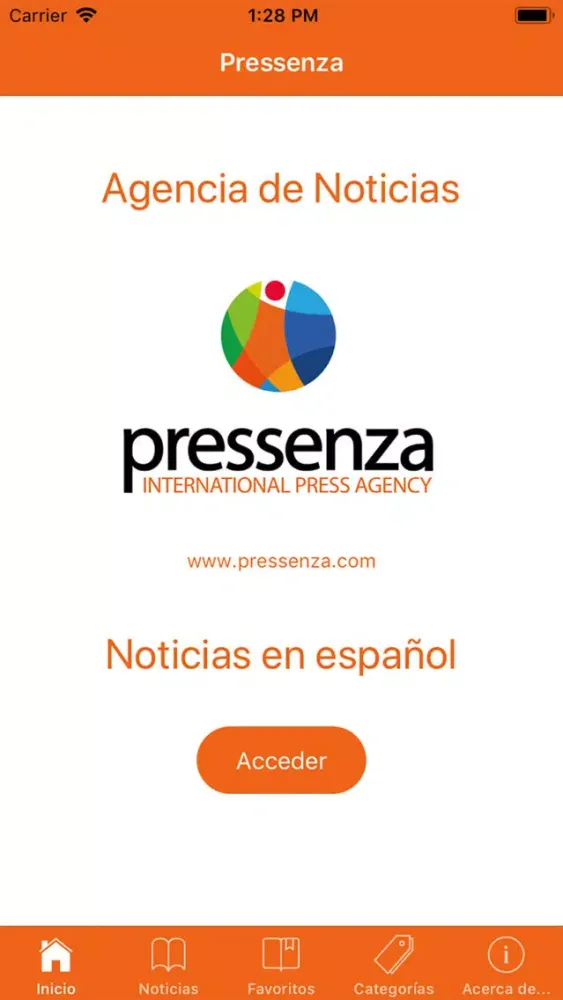 Noticias de Pressenza 스크린샷