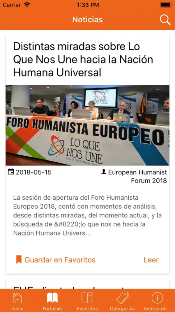 Noticias de Pressenza 스크린샷